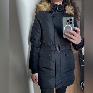 BROOKS BROTHERS Winter Black Coat In XS Petite